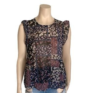 3/$30 - Reitman’s Floral Sleeveless Blouse Size M